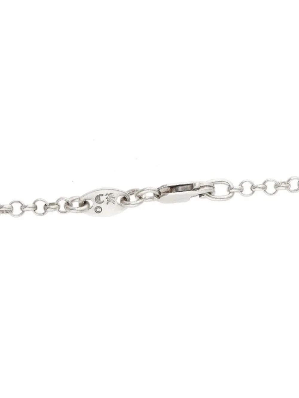 Chrome Hearts Neckchain Roll Chain Silver Necklace